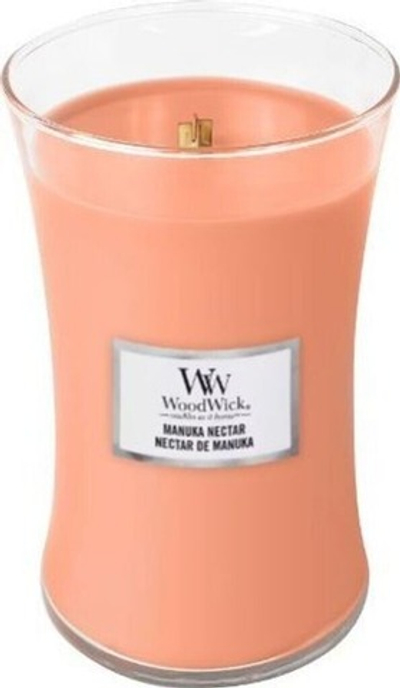 WOODWICK LARGE HOURGLASS MANUKA NECTAR CANDLE 609 GR