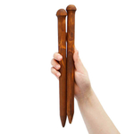 Большие Спицы для Крупной вязки из Дерева 20мм/300мм Сосна #N9