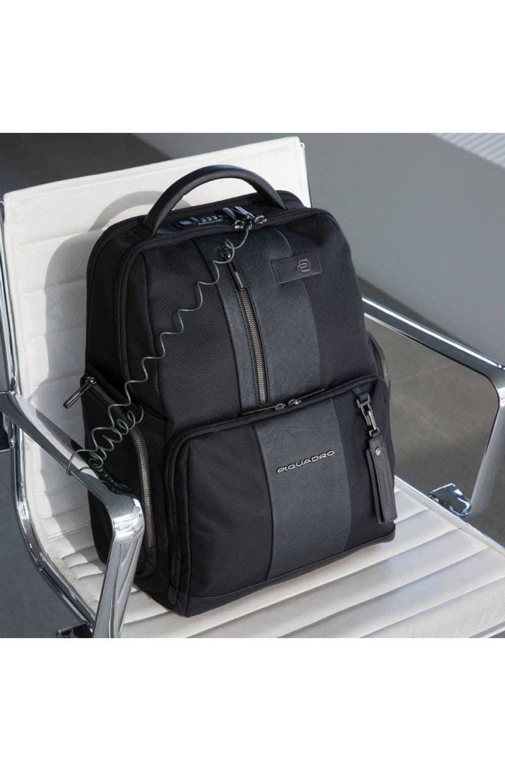 Рюкзак для ноутбука Piquadro BRIEF2 BagMotic/Nero