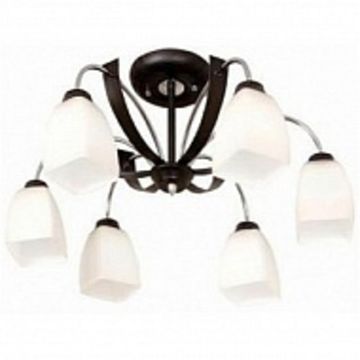 Люстра потолочная CL128161 хром/венге Крокус Citilux