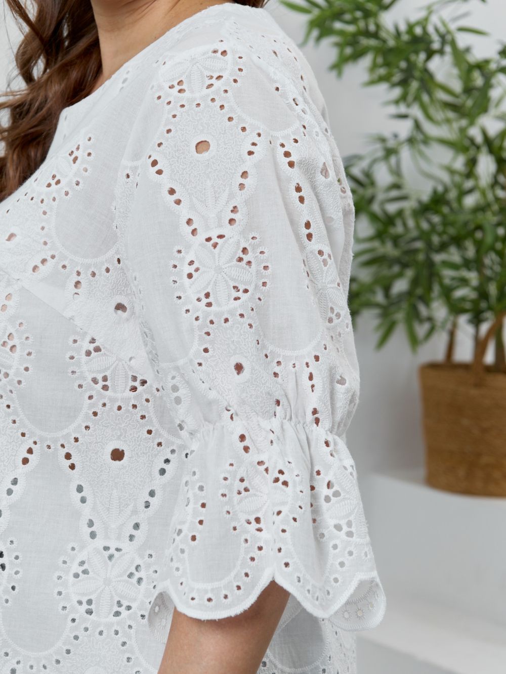 Блузка Милица-1 Виотекс БЕЛЫЙ -4