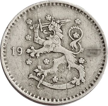 1 марка 1928-1940 Финляндия