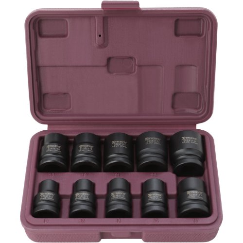 Набор торцевых головок THORVIK 1/2"DR, 10-24 мм, 10 предметов   S23S1110S
