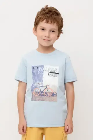 фуфайка  для мальчика  КР 302751/голубой к566