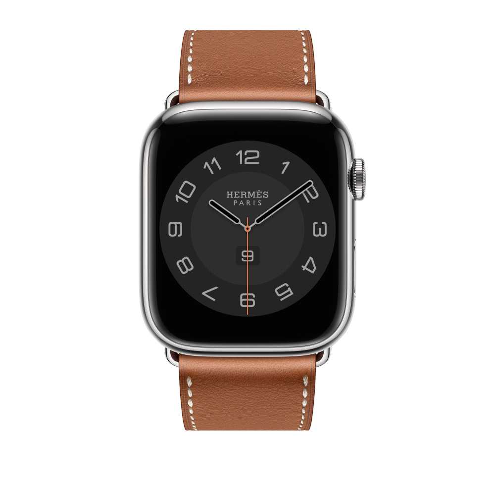 Apple Watch Hermès - 45mm Gold Swift Leather Single Tour