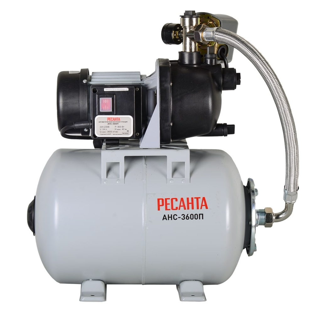 Насосная станция Ресанта АНС-3600П 77/1/1 автономная