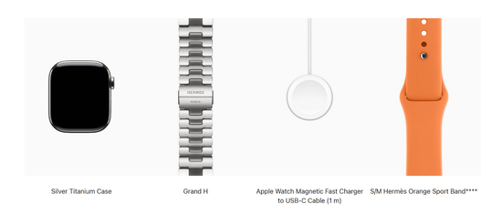 Apple Watch Hermes Series 11 Grand H 46 mm