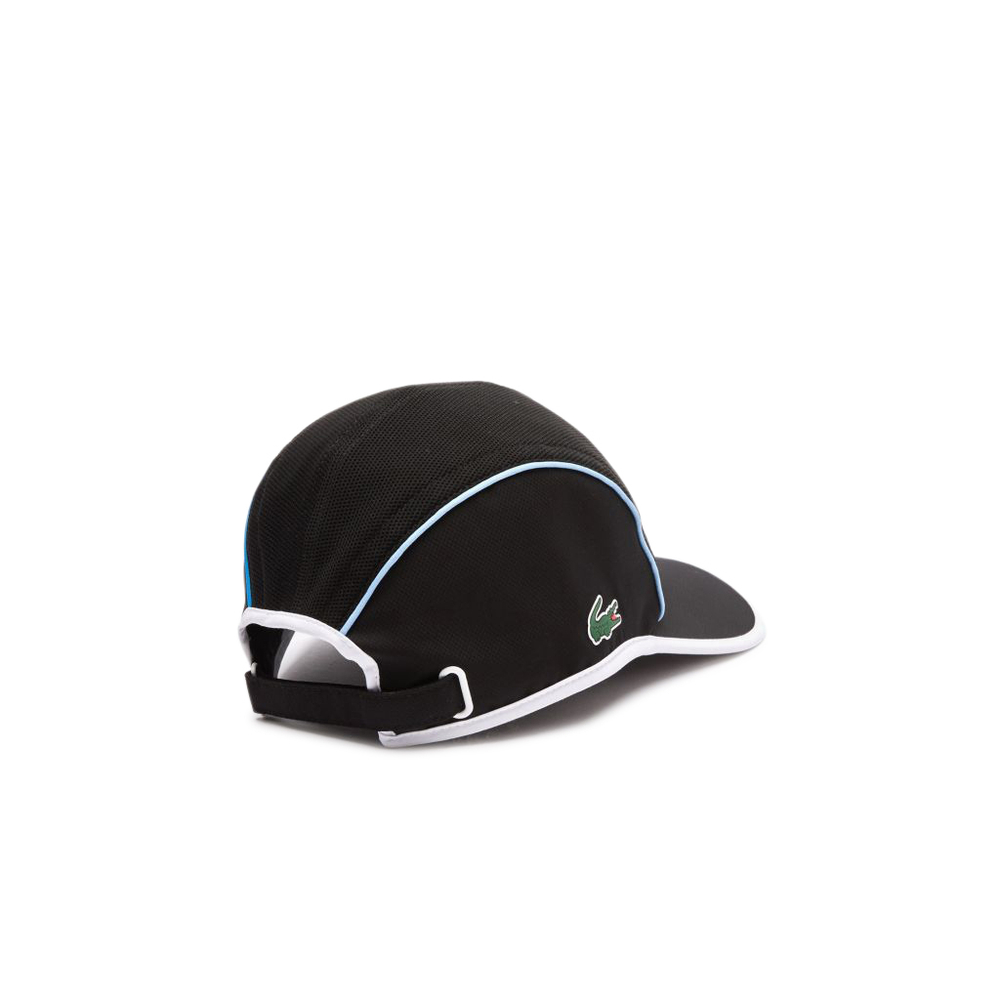 Теннисная кепка Lacoste Men's SPORT Mesh Panel Light Cap - black/blue/white