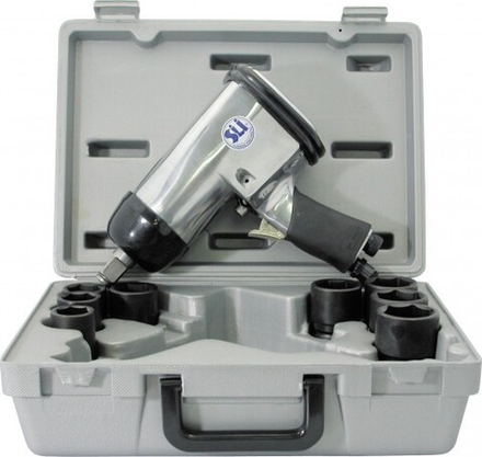 Гайковерт пневматический SUMAKE ST-5561K с набором головок 7342