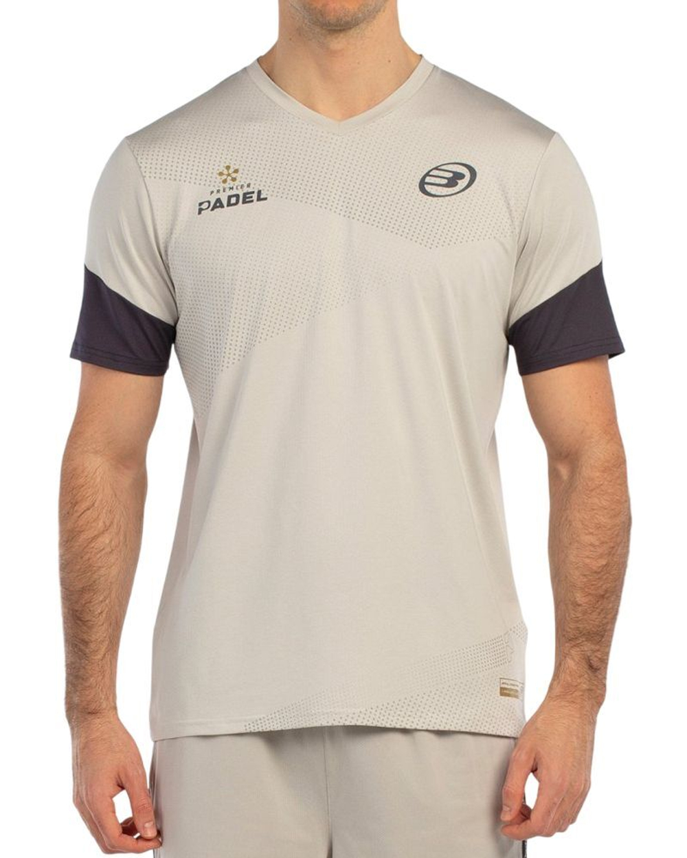 Мужская теннисная футболка Bullpadel Brial - Бежевый