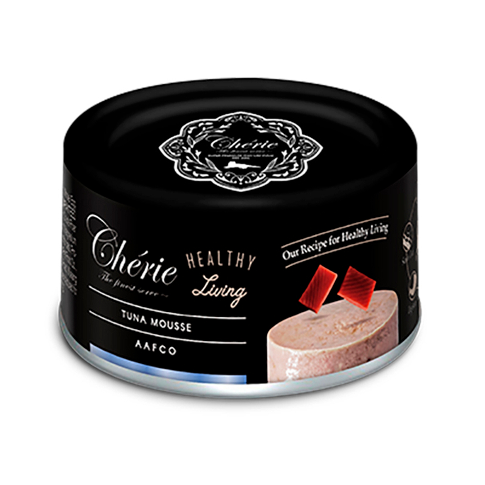 Pettric Cherie Healthy Living влажный корм мусс из тунца, для кошек,80 г.