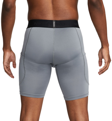 Компрессионка  Nike Pro Dri-Fit фитнес Long Shorts - серый