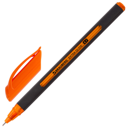Ручка шариковая масляная BRAUBERG "Extra Glide Soft Color", СИНЯЯ, узел 0,7 мм, линия письма 0,35 мм, 142928