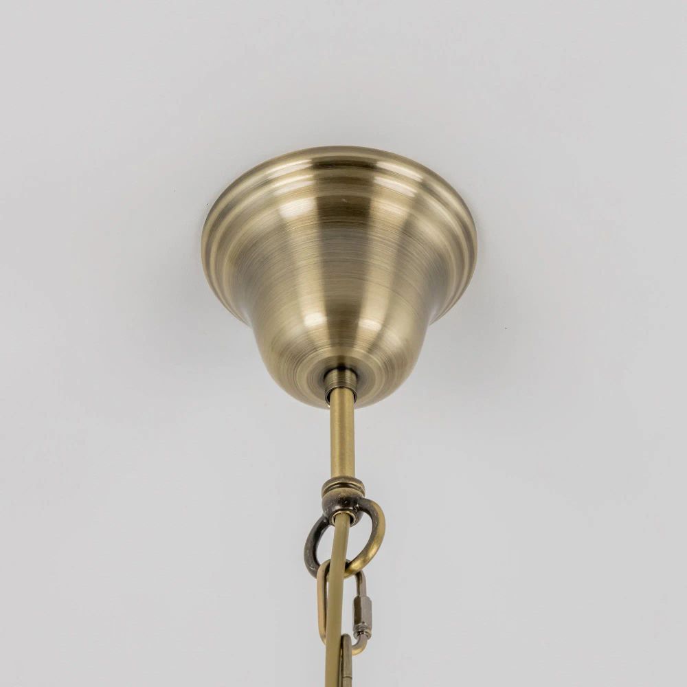 Citilux Базель CL407152 Люстра подвесная с зелёным абажуром