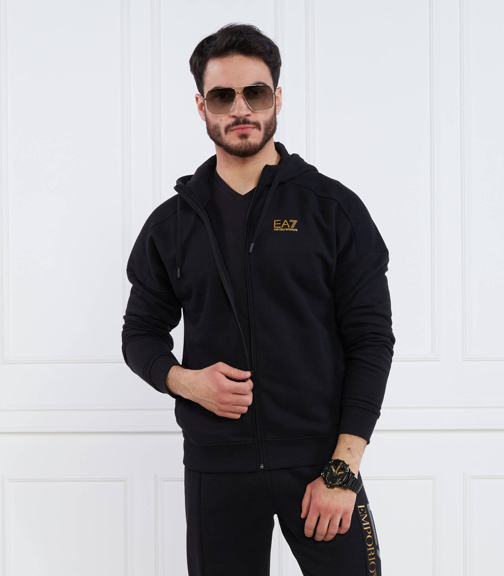 Худи EA7 - черный(3RPM19 PJLSZ)