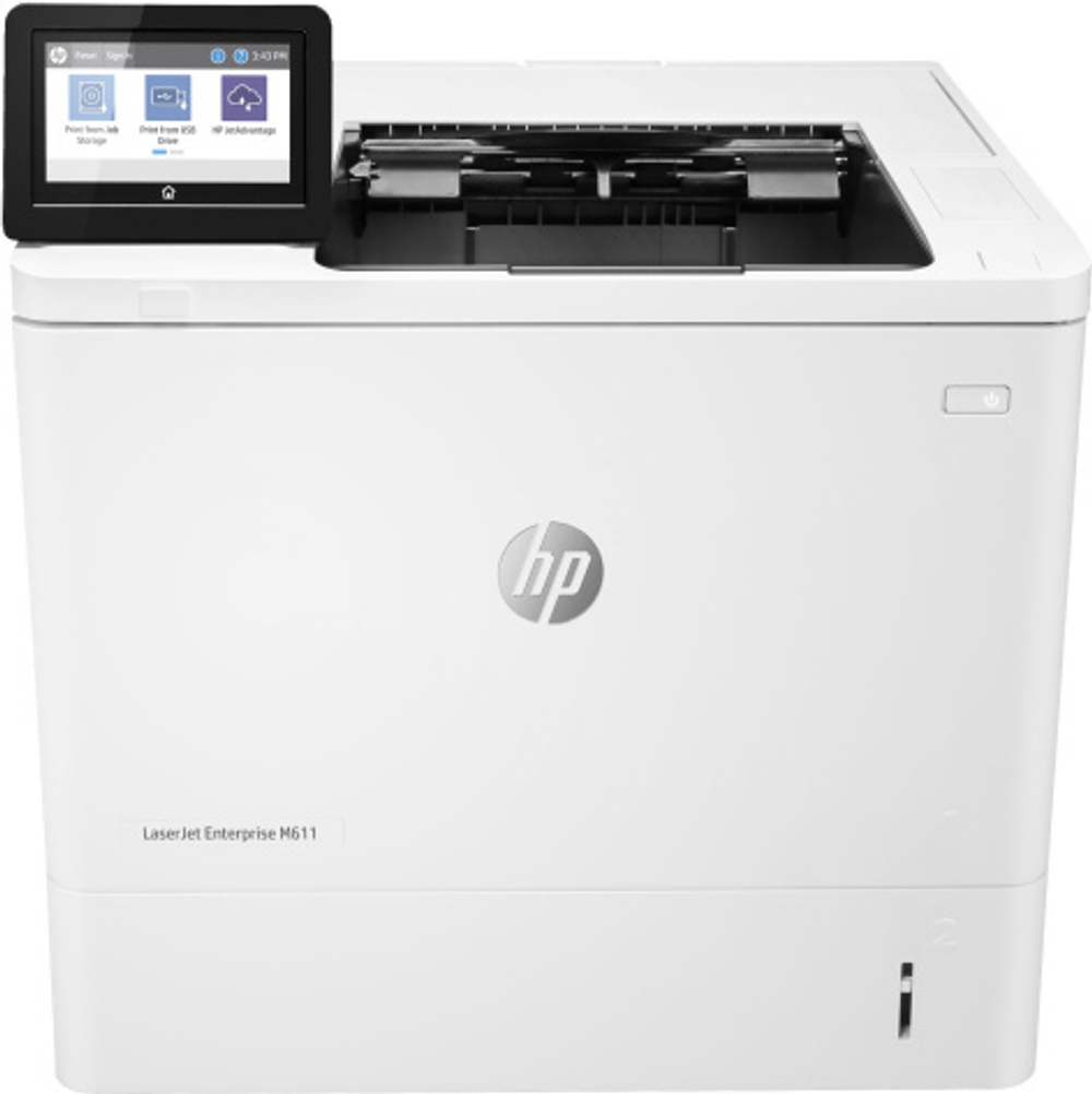 Принтер лазерный черно-белый HP LaserJet Enterprise M611dn