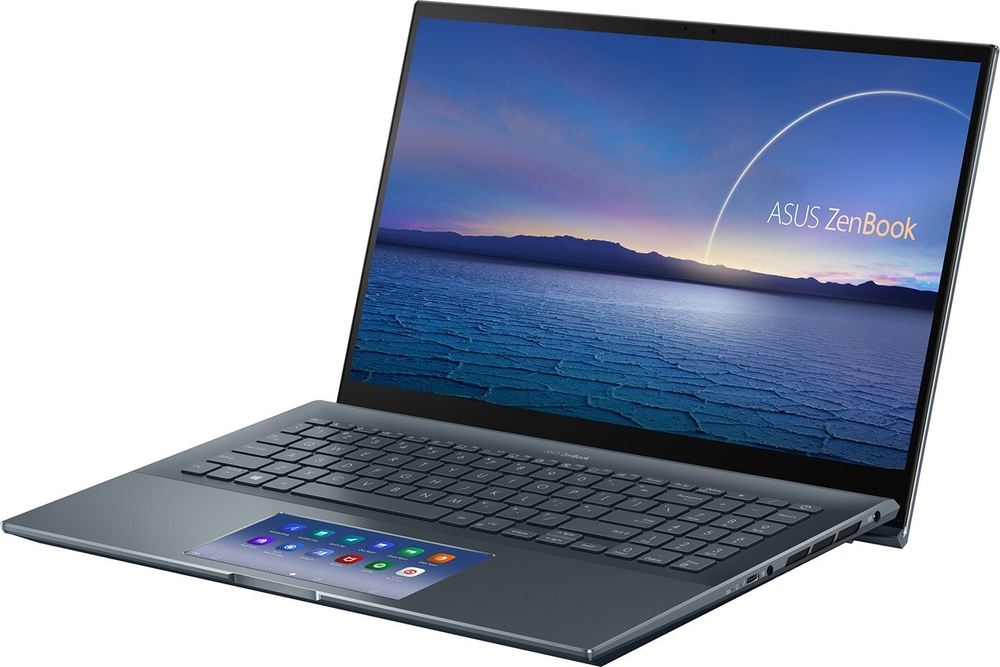 Ноутбук Asus Zenbook 15 Pro UX535LI-E2259T Pine Grey Core i5-10300H/8G/512G SSD/15,6; UHD OLED (3840x2160) Touch/NV GTX1650Ti 4G/WiFi/BT/Win10