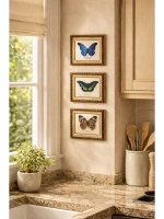 Набор из трех мини-картин для интерьера