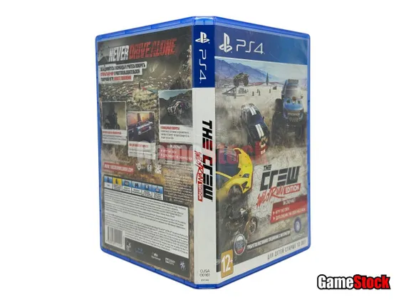 PS4 The Crew Wild Run Edition, игра не работает (Б/У, Полностью на русском языке)