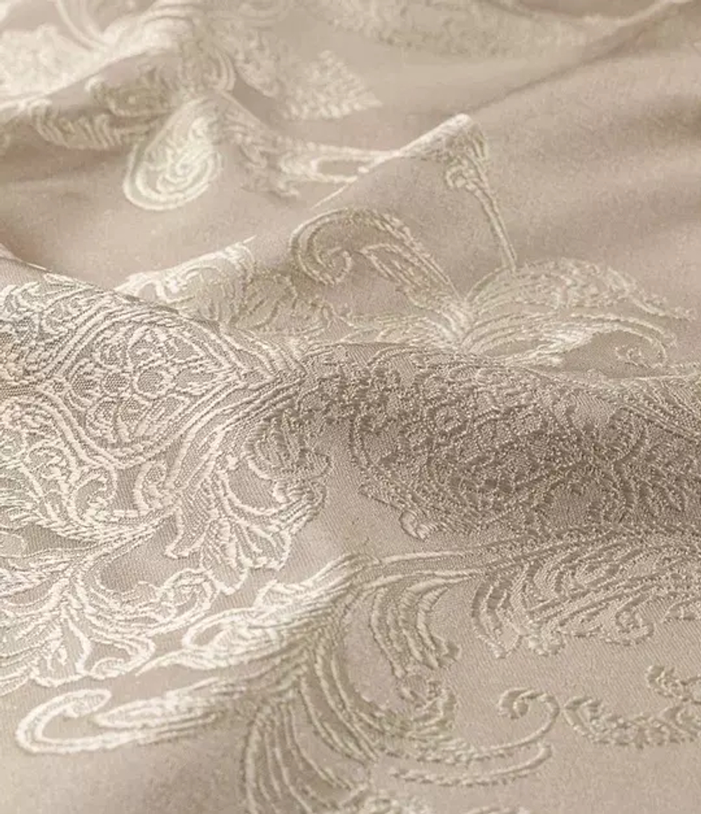 Ткань "Даймонд" Серо-золотой