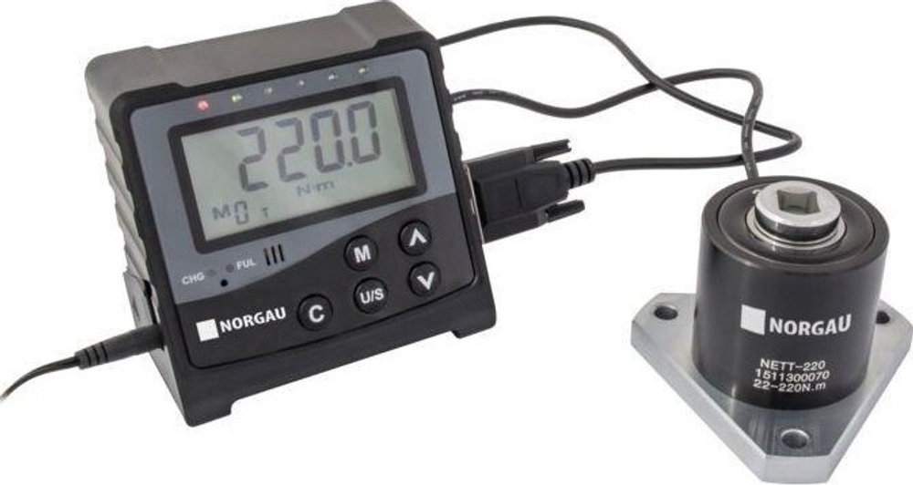 Измеритель крутящего момента электронный Norgau 5-50 Нм NETT-50 053101005