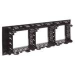 Рамка-суппорт "Avanti" для "In-liner Front", черный, 6 модулей