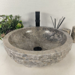 Раковина из мрамора Erozy Grey EM-64649 47*47*15 0186