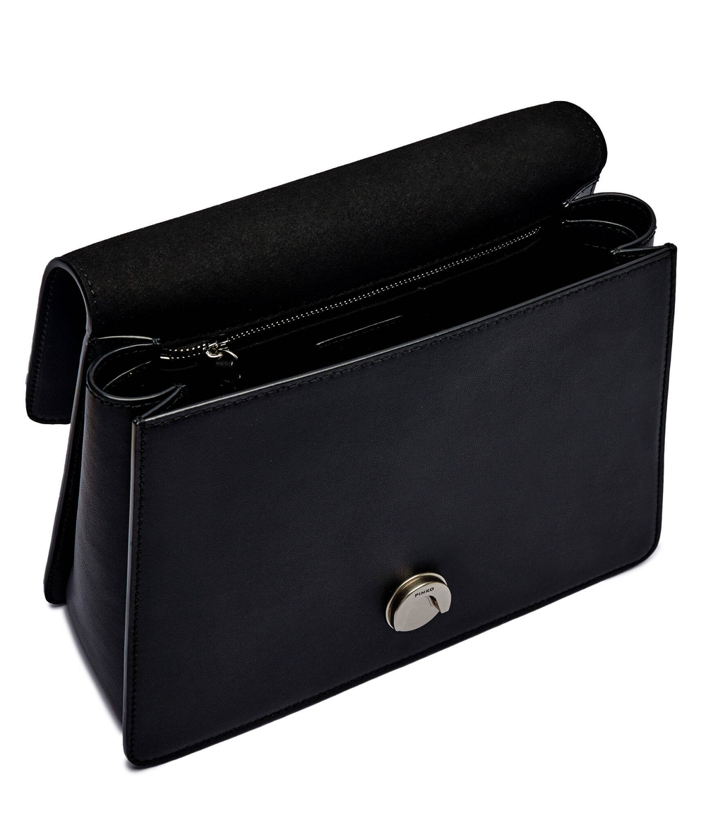 Кожаная сумка-трапеция LOVE ONE Pinko - черный(100066 A0F1)