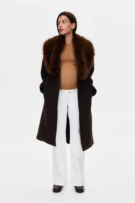 H&M Широкие джинсы для беременных, белый