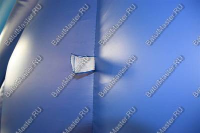 Надувная горка "Синяя тучка" размер 9*4*6 м