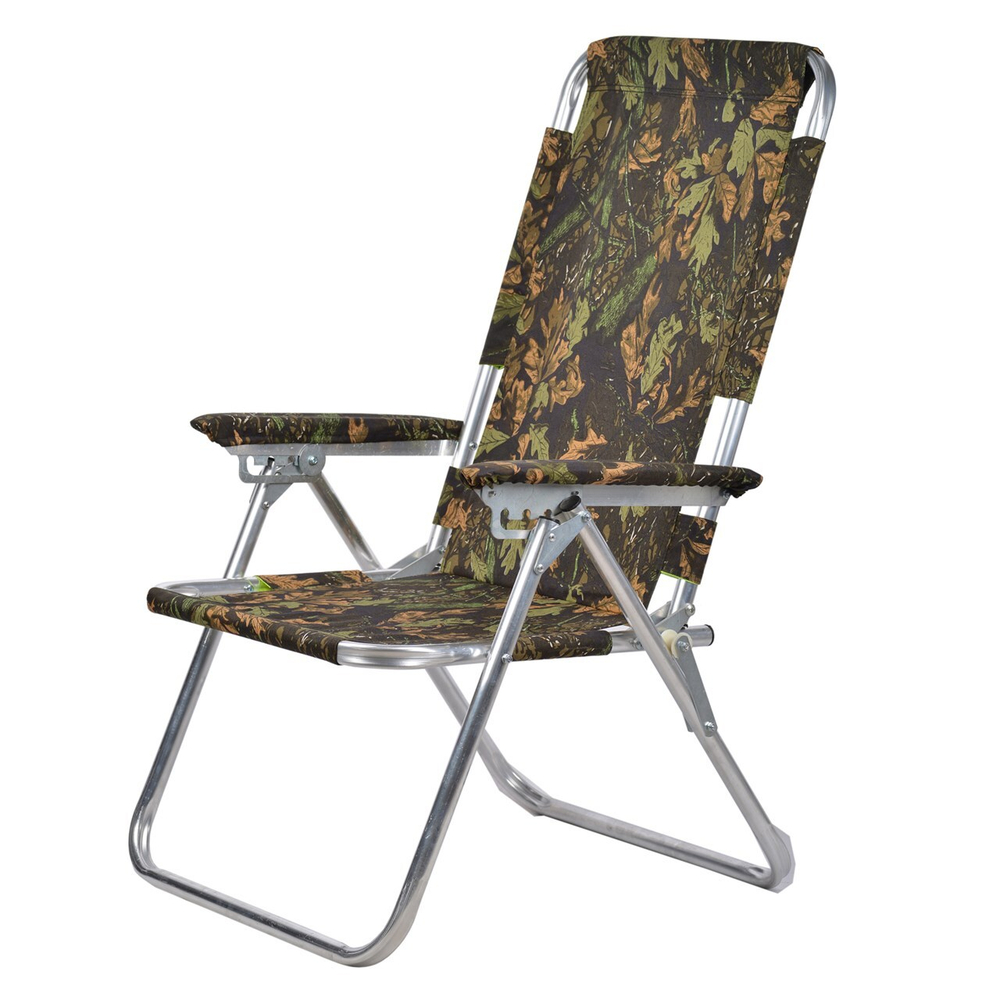 Кресло-шезлонг алюминиевое, модель №5 Медведь