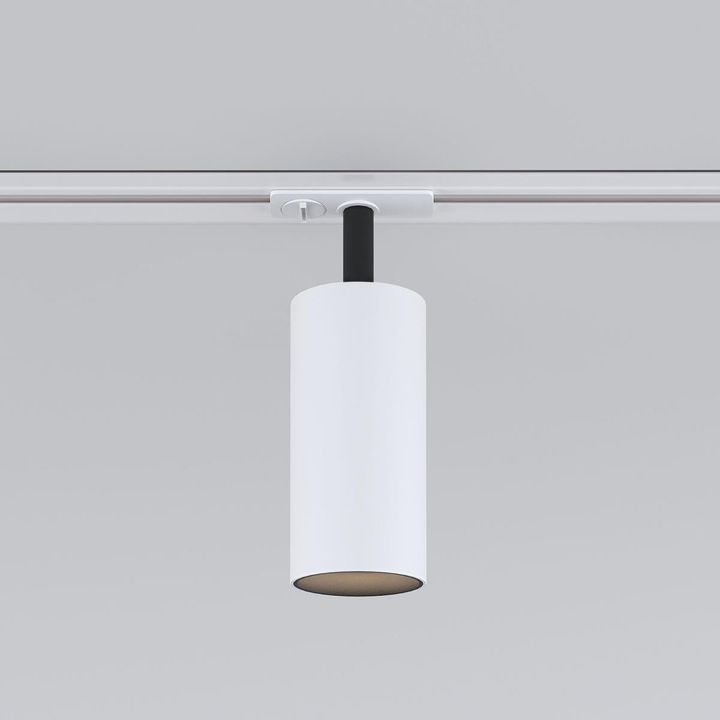 Трековый светодиодный светильник Elektrostandard Diffe 85166/01 белый/черный a058244