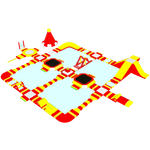 Аквапарк "Солнечная разметка"