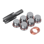 Набор для ремонта масляных пробок М20 х 1,5, бокс, 19 предметов МАСТАК 103-47020С