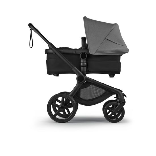 Коляска 2 в 1 Bugaboo Fox 5 Renew (Black/Heritage Black/Moon Grey)