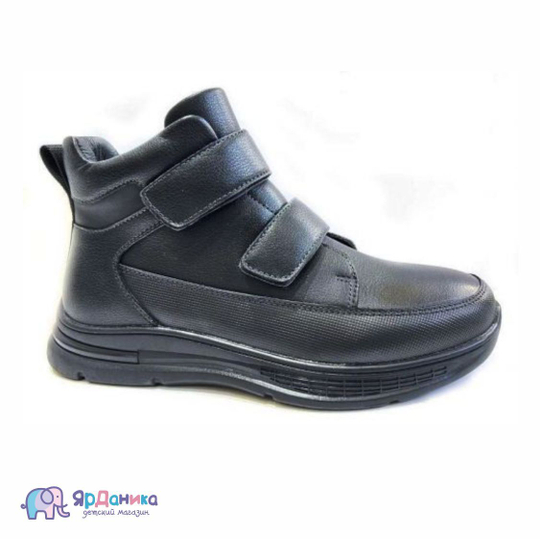 Демисезонные ботинки Мифер черные на липах 3103Е-1