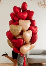 Воздушные шары №6233 (37 сердец)