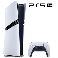 Игровая приставка Sony PlayStation 5 Pro Digital Edition EU, без дисковода, 2TB SSD, без игр, белый (CFI-7021)