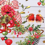 Пакет подарочный «Новогодняя суета» 31*42*12 см, микс