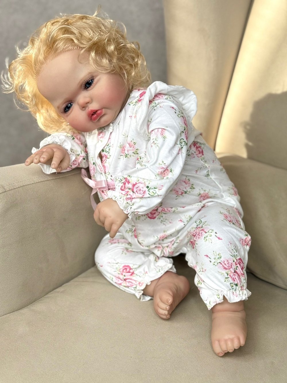 Кукла Реборн мягконабивная 60см (FA-943)