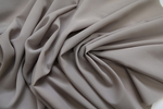 Креп плательный серый