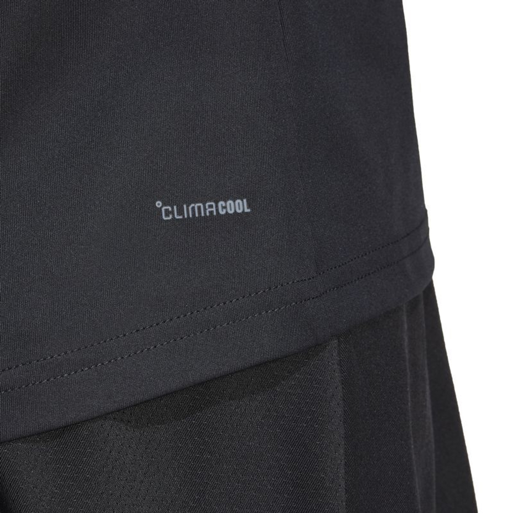 Женская теннисная футболка Adidas Club Tennis Climacool 3 Stripes