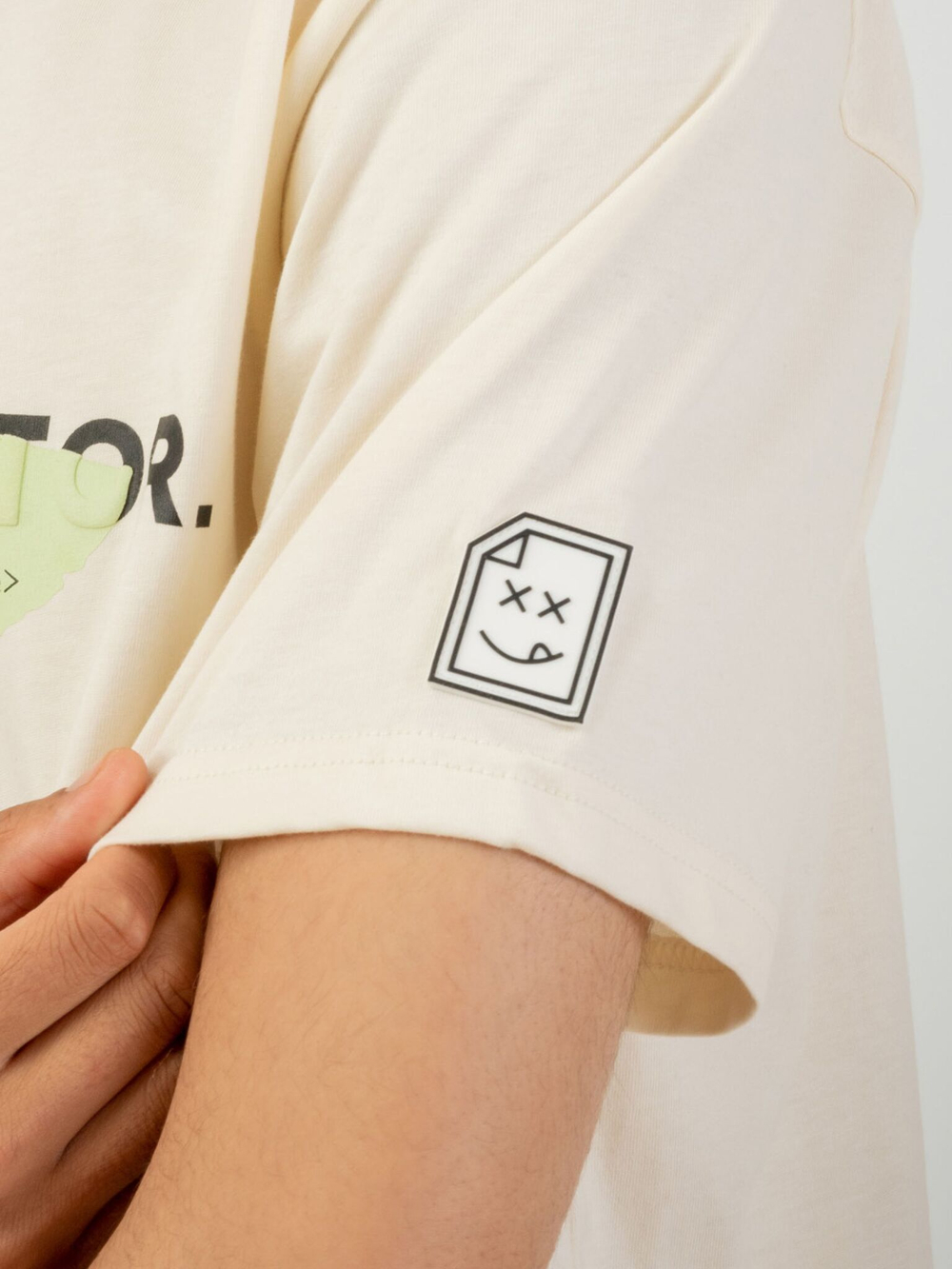 Футболка мужская ORIGINAL CREATOR ERROR_404 T-SHIRT, Молочный