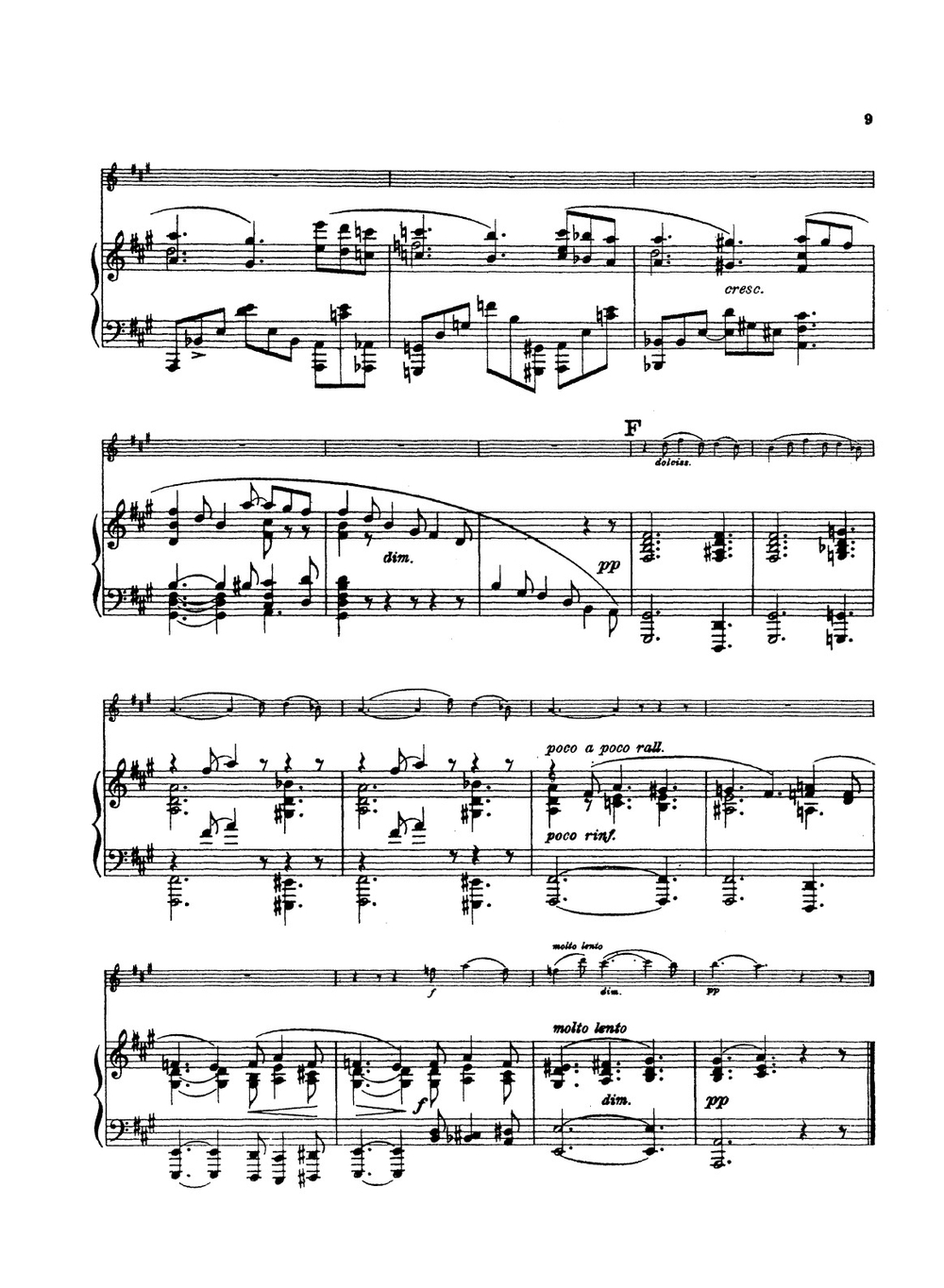 Соната. Для скрипки и фортепиано | Франк Сезар