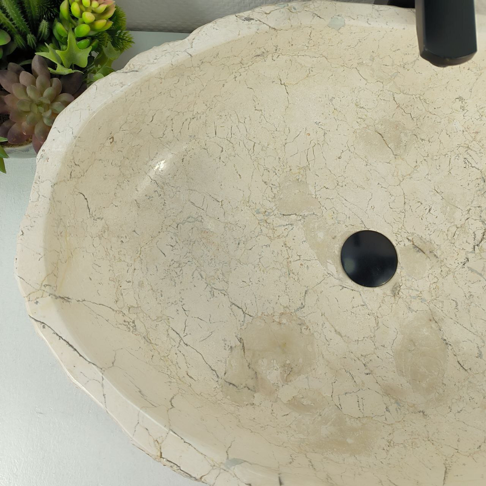 Раковина из мрамора Erozy Cream EM-65520 67*47*16 0880