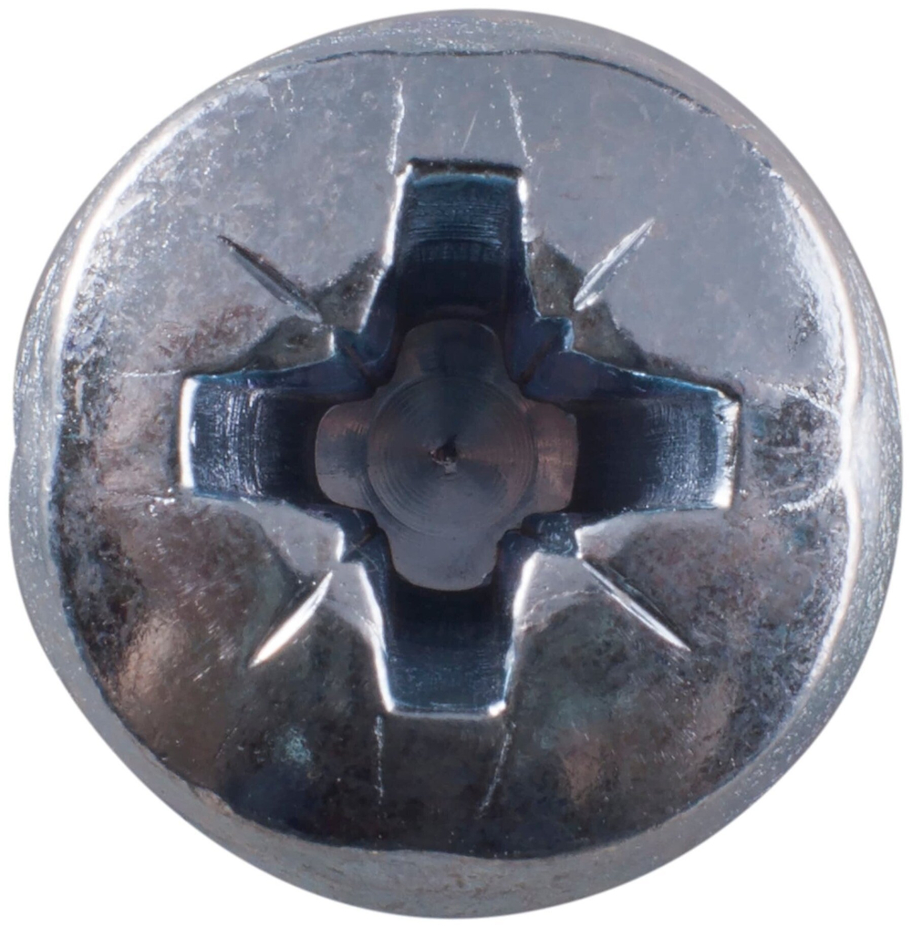 ВИНТ СТРОЙБАТ С ПОЛУКР/ГОЛОВОЙ ОЦИНК DIN 7985 М 6Х12 12ШТ