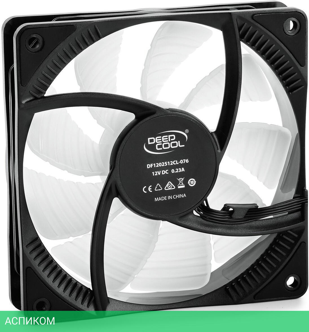 Кулер для корпуса DeepCool CF 120-3 IN 1 Ret (DP-FA-RGB-CF120-3)