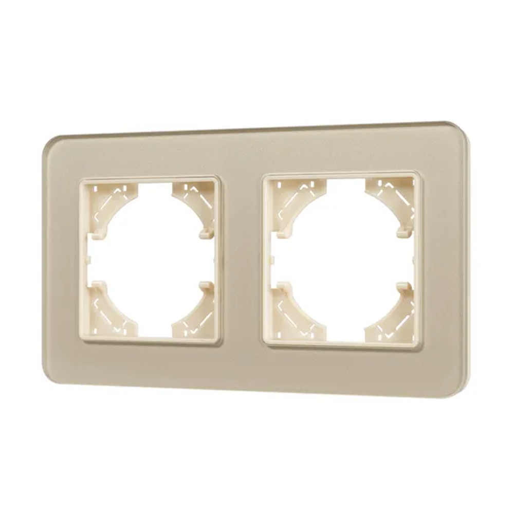 Рамка стеклянная FRM-OMALI-GS-2-GD (Arlight, -) 049695