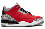 Jordan Air Jordan 3 Retro SE "Red Cement" mid-top retro basketball shoes GS Red Cement