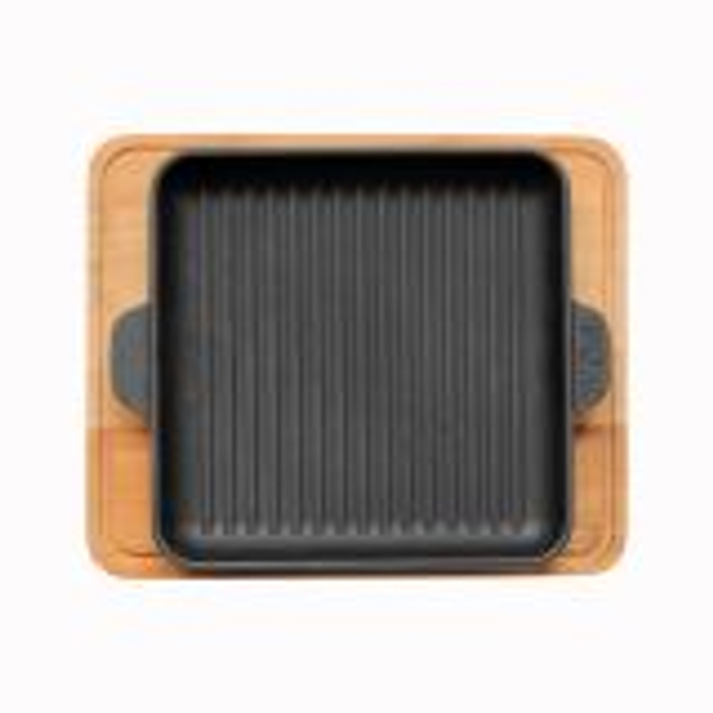 H181825G-D Сковорода чугунная квадратная гриль с подставкой ТМ  180х180х25 мм 1.jpg